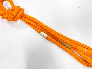 未使用品　正絹　手組帯締め